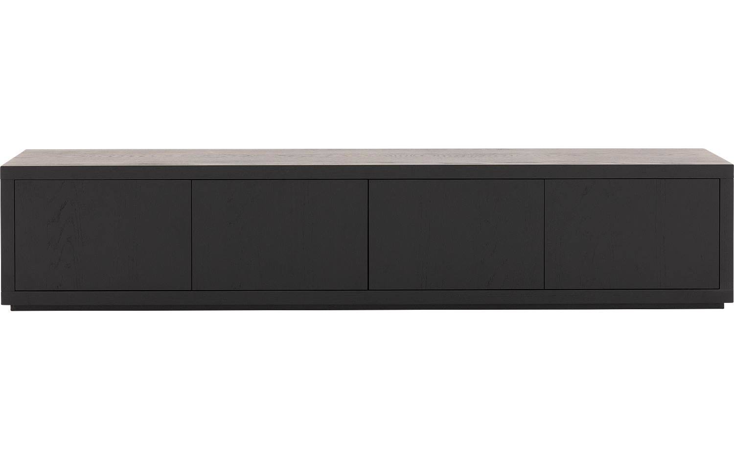 Goossens Tv Meubel Barcelona, 4 kleppen zonder kabeldoorvoer
